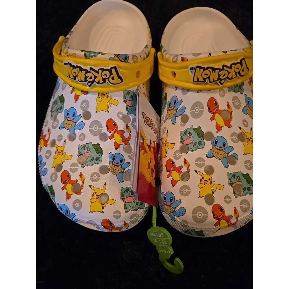 crocs Classic Pokemon 2‎ Clog Pikachu Squirtle Char 207765-94S Unisex US M11